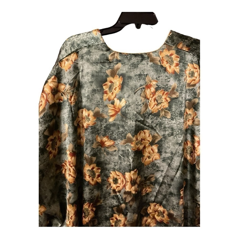 Vintage Sante Classics Floral Kaftan One Size - Picture 3 of 6
